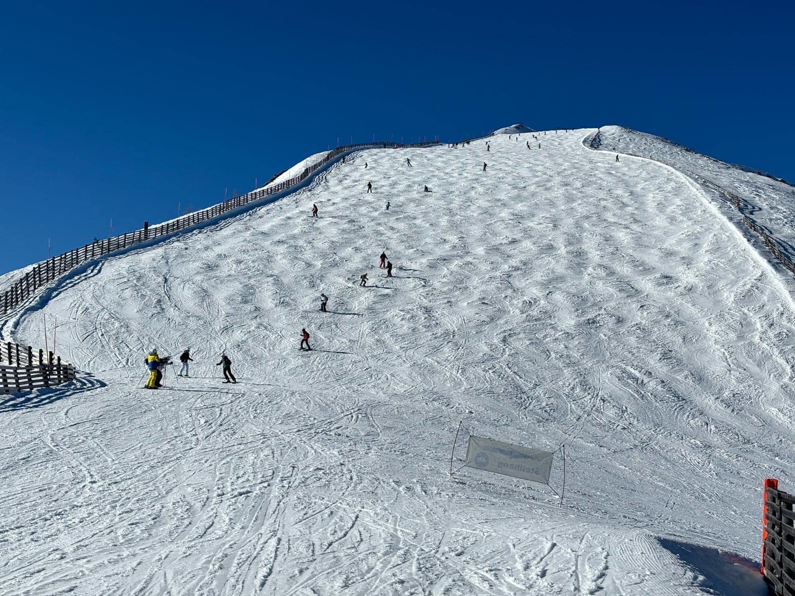 Students from Priestnall School ski in Austria.