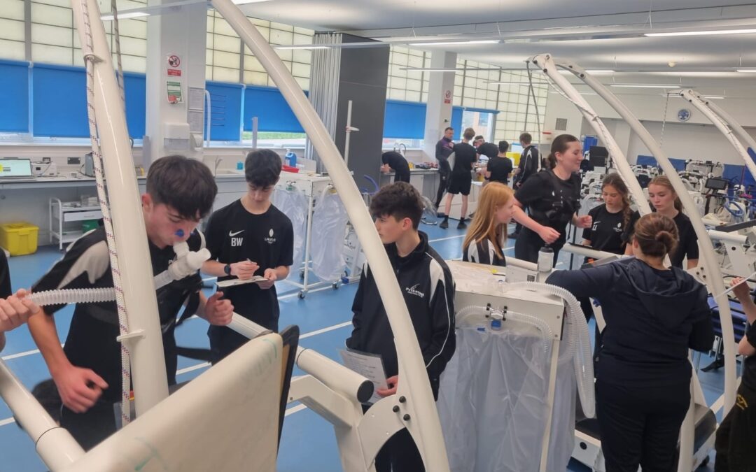 GCSE PE students visit Loughborough University