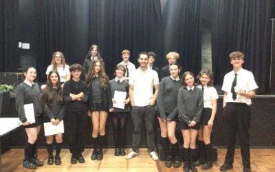 Professional Actor Maximus Evans Visits Priestnall School